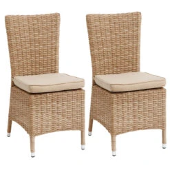 Lot De 2 Chaises De Jardin Mooréa Savana
