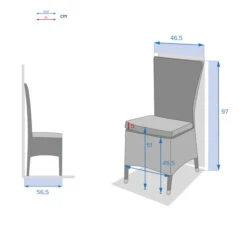 Lot De 2 Chaises De Jardin Mooréa Savana 5 Lot De 2 Chaises De Jardin Mooréa Savana -Hespéride 00W085272C