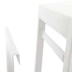 Table D'appoint De Jardin Carrée Allure Blanc -Hespéride 00W085322C