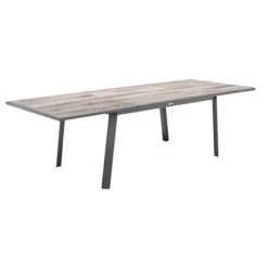 Ensemble Table De Jardin Extensible Pavane Pécan + 10 Fauteuils Axant -Hespéride 00W089010C