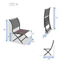 Ensemble Table De Jardin Extensible Piazza Gris Smoke + 8 Chaises Axant 17 Ensemble Table De Jardin Extensible Piazza Gris Smoke + 8 Chaises Axant -Hespéride 00W089032I