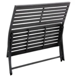 Banc Pliant Olbia Noir Graphite Hespéride -Hespéride banc pliant olbia noir graphite hesperide 2