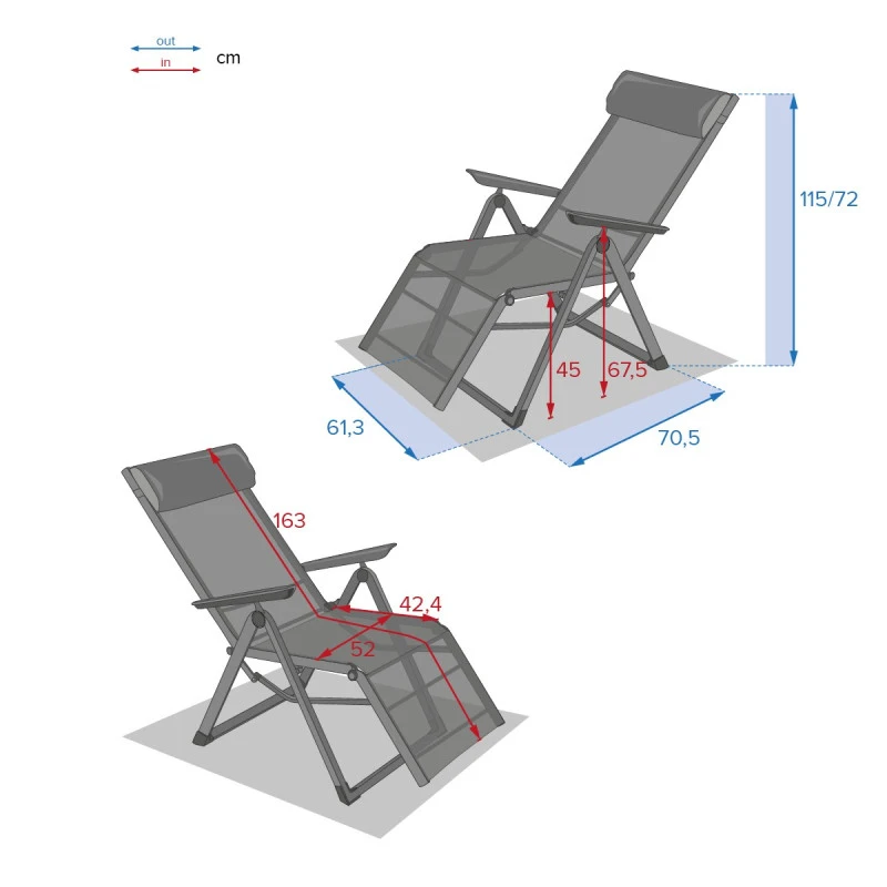 Chaise Longue Decima Hespéride Noisette/praline 4 Chaise Longue Decima Hespéride Noisette/praline – Image 4