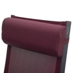 Chaise Longue Decima Hespéride Bordeaux/graphite -Hespéride chaise long decima hesperide bordeaux 4