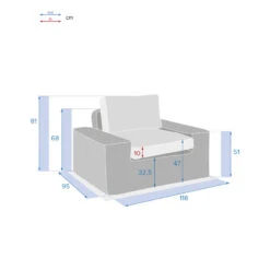 Fauteuil De Salon De Jardin Savinia Coloris Tahini Hespéride -Hespéride fauteuil de salon de jardin savinia coloris tahini hesperide 1 3
