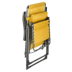 Fauteuil Détente D'extérieur Hespéride Silos Jaune Moutarde -Hespéride fauteuil detente d exterieur hesperide silos jaune moutarde 1 5