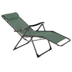 Fauteuil Détente D'extérieur Hespéride Silos Vert Olive -Hespéride fauteuil detente d exterieur hesperide silos vert olive 1 2
