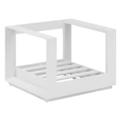 Fauteuil Extérieur 1 Place Allure Blanc Hespéride -Hespéride fauteuil exterieur 1 place allure blanc hesperide 4