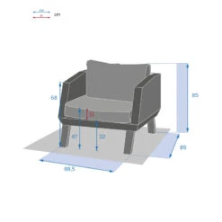 Fauteuil Extérieur Axiome Hespéride -Hespéride fauteuil exterieur axiome hesperide 3