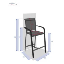 Fauteuil Haut Essentia Anthracite Et Graphite Hespéride 7 Fauteuil Haut Essentia Anthracite Et Graphite Hespéride -Hespéride fauteuil haut essentia anthracite et graphite hesperide 3