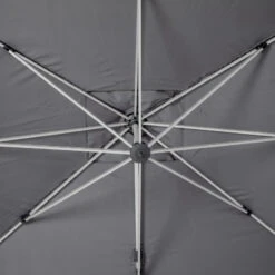 Parasol Déporté Rectangulaire Equador Ardoise Hespéride -Hespéride parasol deporte rectangulaire equador ardoise hesperide 1 4