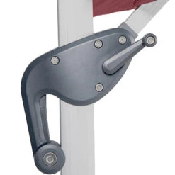 Parasol Déporté Rectangulaire Equador Bordeaux Hespéride -Hespéride parasol deporte rectangulaire equador bordeaux hesperide 5