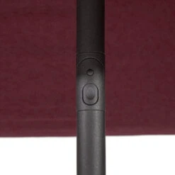 Parasol Droit Carré 2,5x2,5m Soya Bordeaux Hespéride -Hespéride parasol droit carre 25x25m soya bordeaux hesperide 4