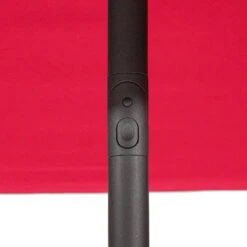 Parasol Droit Carré 2,5x2,5m Soya Grenade Hespéride -Hespéride parasol droit carre 25x25m soya grenade hesperide 4