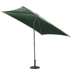 Parasol Droit Carré 2,5x2,5m Soya Vert Olive Hespéride -Hespéride parasol droit carre 25x25m soya vert olive hesperide 2