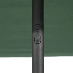 Parasol Droit Carré 2,5x2,5m Soya Vert Olive Hespéride -Hespéride parasol droit carre 25x25m soya vert olive hesperide 4