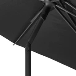 Parasol Droit Rond 2,7m Soya Ardoise Hespéride 8 Parasol Droit Rond 2,7m Soya Ardoise Hespéride -Hespéride parasol droit rond 27m soya ardoise hesperide 1 2