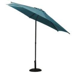 Parasol Droit Rond 2,7m Soya Bleu Canard Hespéride 9 Parasol Droit Rond 2,7m Soya Bleu Canard Hespéride -Hespéride parasol droit rond 27m soya bleu canard hesperide 2