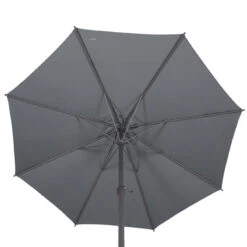 Parasol Mat Central Rond 3m Loompa Ardoise Hespéride 10 Parasol Mat Central Rond 3m Loompa Ardoise Hespéride -Hespéride parasol mat central rond 3 loompa ardoise hesperide 3