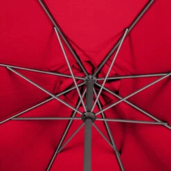 Parasol Mat Central Rond 3m Loompa Grenade Hespéride -Hespéride parasol mat central rond 3m loompa grenade hesperide 6