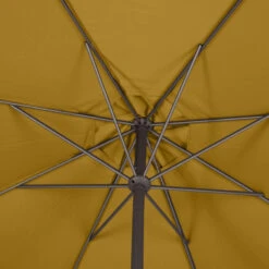 Parasol Mat Central Rond 3m Loompa Moutarde Hespéride 11 Parasol Mat Central Rond 3m Loompa Moutarde Hespéride -Hespéride parasol mat central rond 3m loompa moutarde hesperide 4