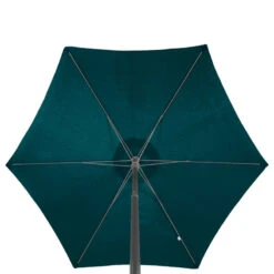 Parasol Rond 2,3m Anzio Bleu Canard Hespéride -Hespéride parasol rond anzio bleu canard hesperide 1 2