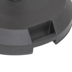 Pied De Parasol 29kg Béton Noir Hespéride -Hespéride pied de parasol 29kg beton noir hesperide 2