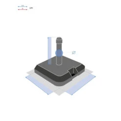 Pied De Parasol à Roulettes Opaneo 39kg Hespéride 9 Pied De Parasol à Roulettes Opaneo 39kg Hespéride -Hespéride pied de parasol a roulettes opaneo 39kg hesperide 4