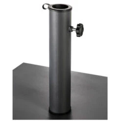 Pied De Parasol Plaque 20 Kg Anthracite Hespéride -Hespéride pied de parasol plaque 20 kg anthracite hesperide 2