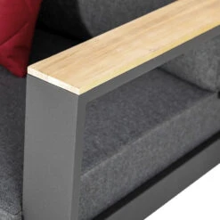 Salon De Jardin Emperia 5p En Aluminium Et Acacia Hespéride -Hespéride salon de jardin emperia 5p en aluminium et acacia hesperide 9