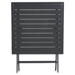 Table Alu Pliante Azua 2 Places Graphite Hespéride -Hespéride table aluminium azua 2 places noir graphite hesperide 2