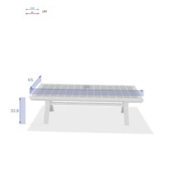 Table Basse Extérieure Bois D'acacia Papouasie Hespéride -Hespéride table basse exterieure bois d acacia papouasie hesperide 2