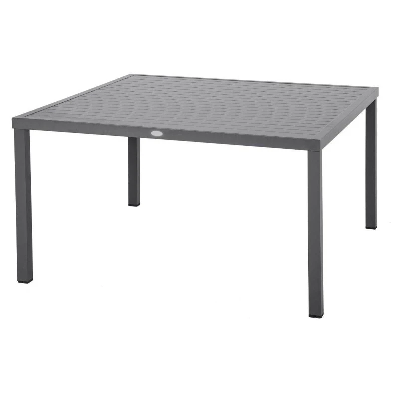 Table Carrée Fixe Piazza 8 P. Graphite Hespéride 2 Table Carrée Fixe Piazza 8 P. Graphite Hespéride – Image 2