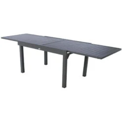 Table Rectangulaire Extensible Piazza 10 P. Graphite Hespéride -Hespéride table rectangulaire extensible piazza 10 personnes graphite hesperide 3
