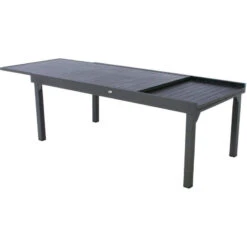 Table Rectangulaire Extensible Piazza 12 P. Graphite Hespéride -Hespéride table rectangulaire extensible piazza 12 personnes graphite hesperide 3