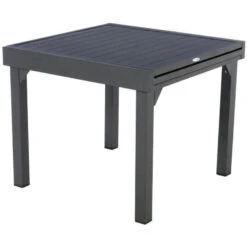 Table Rectangulaire Extensible Piazza 8 P. Graphite Hespéride 10 Table Rectangulaire Extensible Piazza 8 P. Graphite Hespéride -Hespéride table rectangulaire extensible piazza 8 personnes graphite hesperide 2