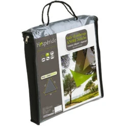 Toile Solaire 3x3x3m Hespéride Anori émeraude -Hespéride toile solaire 3x3x3m hesperide anori emeraude 2