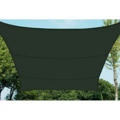 Toile Solaire 3x4m Curacao Gris Hespéride -Hespéride toile solaire 3x4m luxe hesperide curacao gris 2