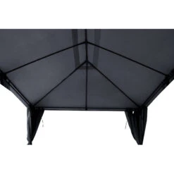 Tonnelle 3x4 M Santorini Gris Ardoise Hespéride -Hespéride tonnelle hesperide santorini gris 3