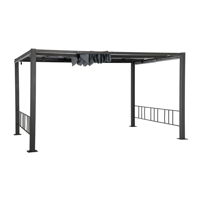 Tonnelle Moai 3x4 M Ardoise Hespéride 3 Tonnelle Moai 3x4 M Ardoise Hespéride – Image 3