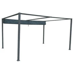 Tonnelle Palmeira 4x3 M Gris Ardoise Hespéride -Hespéride tonnelle palmeira 4x3 m gris ardoise hesperide 2