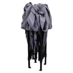 Tonnelle Pliante Carrée Hespéride 3x3m Easy Up Gris Ardoise -Hespéride tonnelle pliante hesperide 3x3m easy up gris ardoise 3