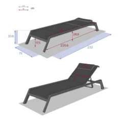 Transat Allure Hespéride Poivre/graphite -Hespéride transat allure hesperide poivre graphite 3